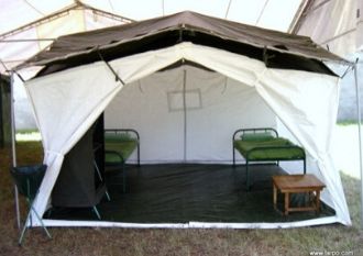 tent in quarantino