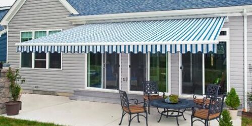 Awning blue 500x250
