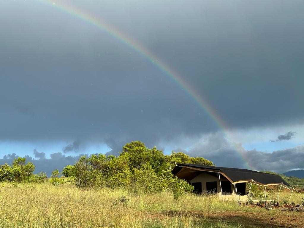 tented camp equipment