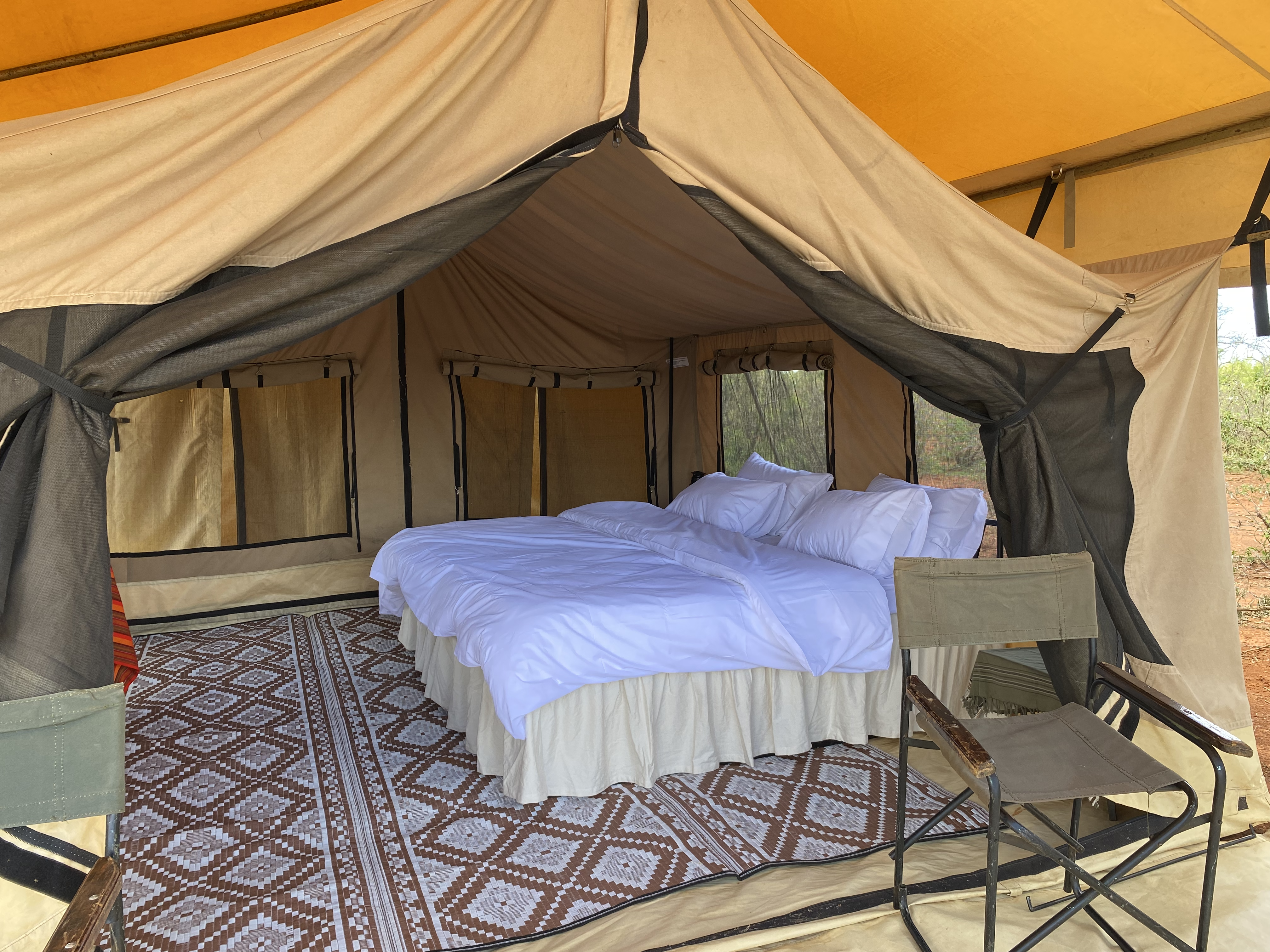 tented camp by Tarpo Industries